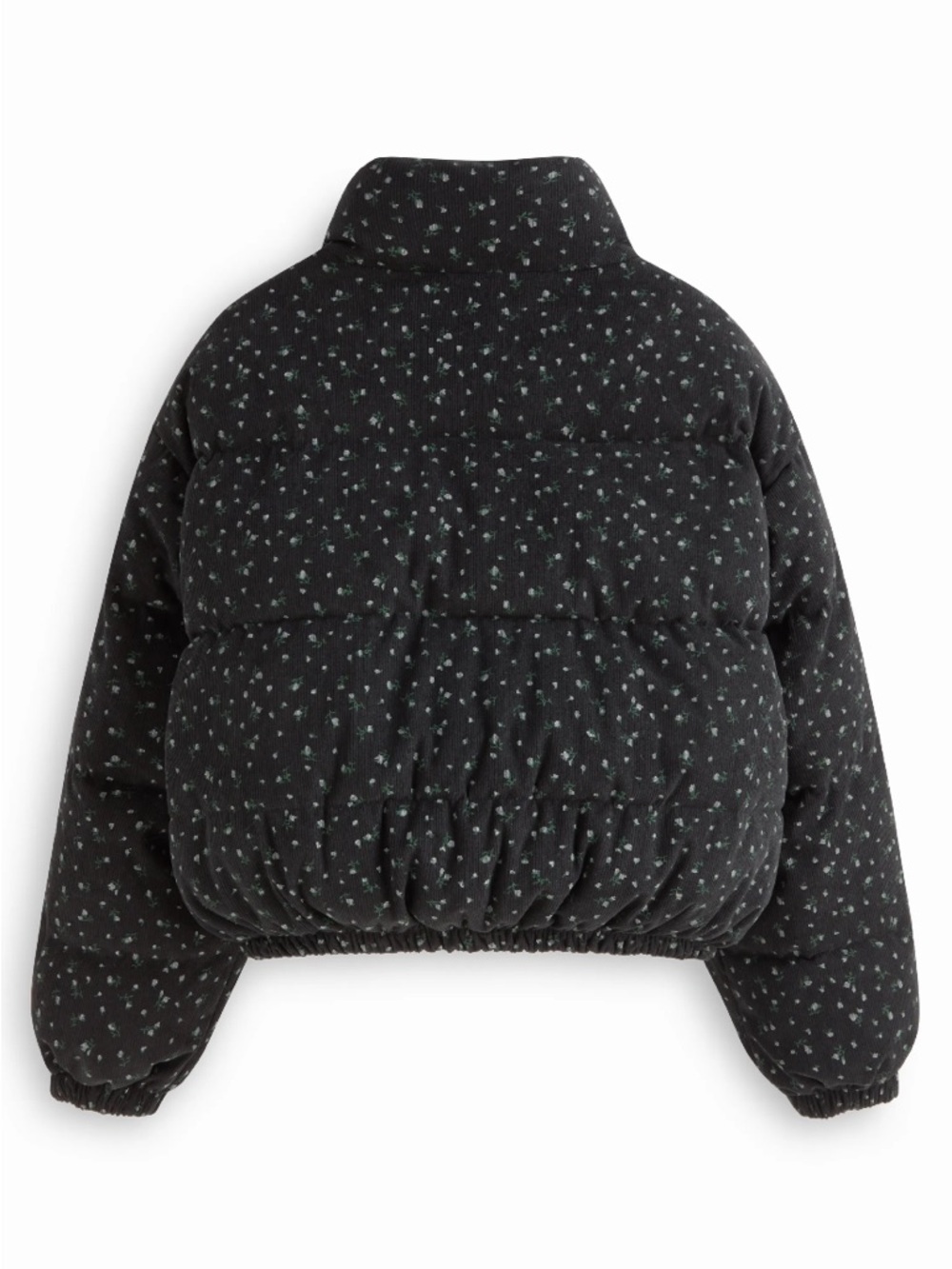NWT Corduroy Floral Puffer - Picture 7 of 10